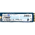 Накопитель SSD Kingston DC2000B, 240Gb, PCIe 4.0 x4, M.2 2280, R/W 4500/400