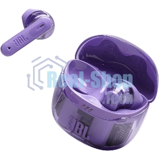 Наушники TWS JBL Tune Flex 2 призрачно-фиолетовый, вкладыши/внутриканальные (трансформер), Bluetooth, адаптивное шумоподавление