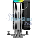 Устройство охлаждения(кулер) Deepcool AK400 Digital SE Soc-AM5/AM4/1200/1700/1851 черный 4-pin 19-28dB Al+Cu LCD 220W 812gr Ret (R-AK400-BKADMN-GJD)