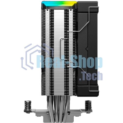 Устройство охлаждения(кулер) Deepcool AK400 Digital SE Soc-AM5/AM4/1200/1700/1851 черный 4-pin 19-28dB Al+Cu LCD 220W 812gr Ret (R-AK400-BKADMN-GJD)