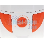 Пылесос Centek CT-2503 белый/оранжевый, 400/2000 Вт, уборка сухая, пылесборник мешок 2.5 л