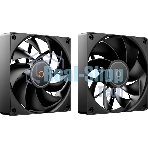 Кулер для процессора Ocypus Delta A62 EX BK Digital, 2x120мм ARGB FAN, Top Display Panel, 6 HEAT PIPES, 4-PIN PWM, 600-1800 RPM, 31DBA, HYDRO BEARING, LGA115X/1200/1700/18XX, AM4/AM5