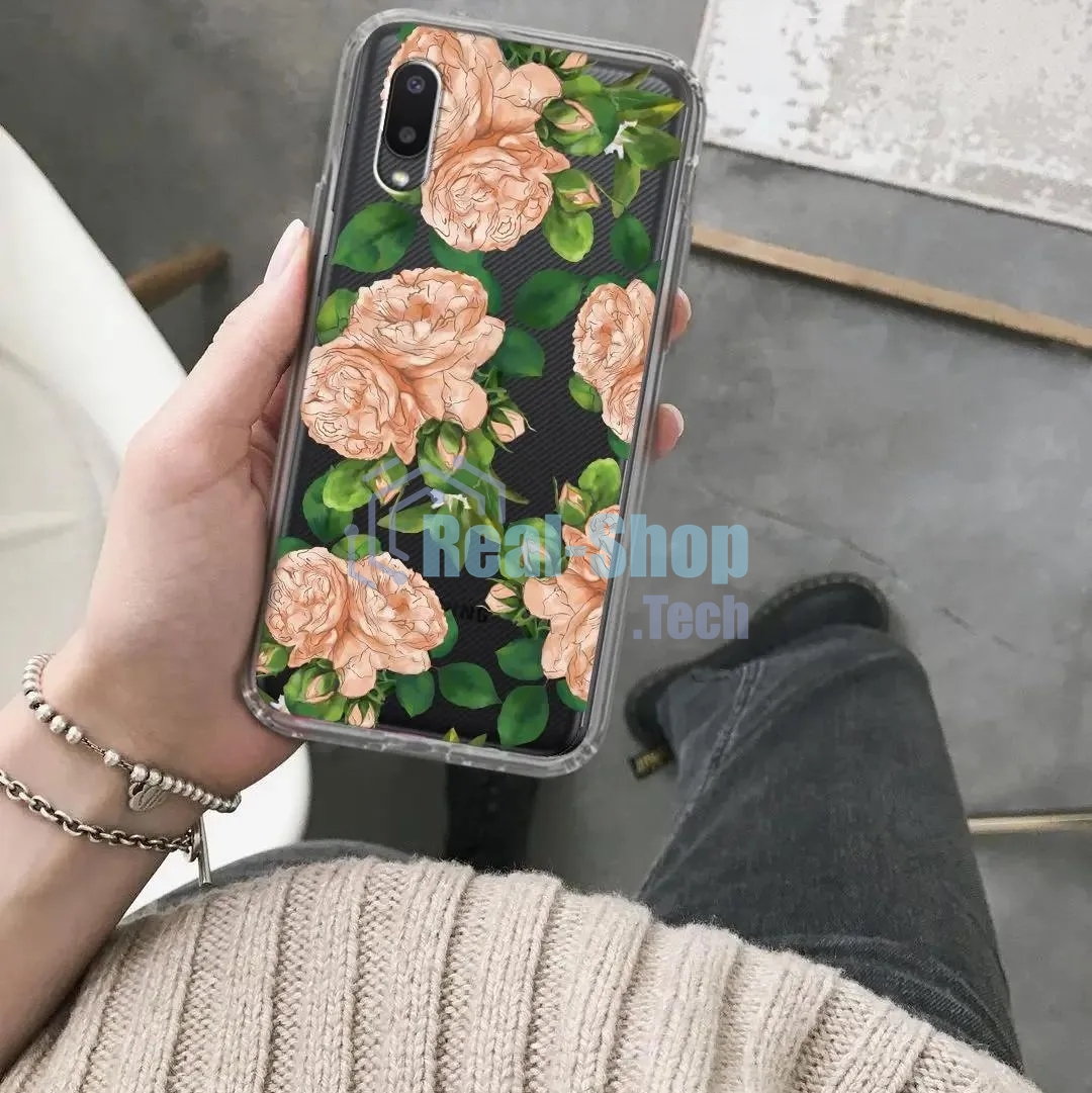 Чехол (клип-кейс) Gresso Air, для Samsung Galaxy A02, прозрачный/рисунок gr17aaae9157