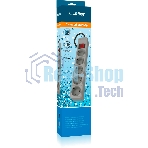 Сетевой фильтр Smartbuy (SBSP-5-30-G) 5 гн х 3,0 м серый