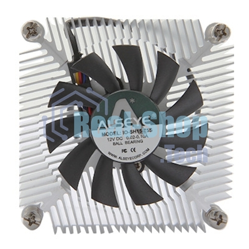 Вентилятор Alseye IO-SH15-75S TDP 75W, 85x85x30мм, 1500~3500rpm, 12.5~30.8dBA, pwm