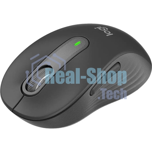 Мышь беспроводная Logitech M650 графитовый, 4000 dpi, радиоканал, Bluetooth, USB, кнопки - 5