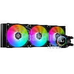 Система жидкостного охлаждения для процессора ID-COOLING SL360 XE черный 120мм алюминий+медь 1800rpm 30db 4-pin 350W