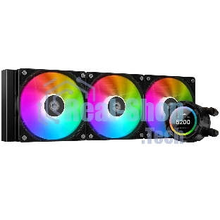 Система жидкостного охлаждения для процессора ID-COOLING SL360 XE черный 120мм алюминий+медь 1800rpm 30db 4-pin 350W