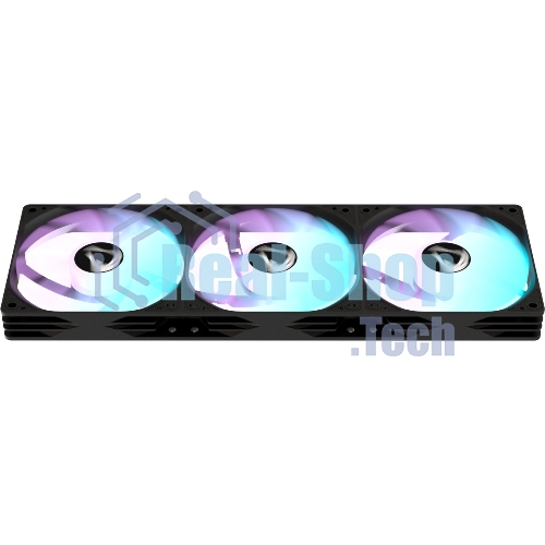 Кулер с водяным охлаждением Formula V Line ICE JET GLOW 360 BK, 360мм, 3x120мм, ARGB fans, LGA115X/1200/1700/1851, AM4/AM5