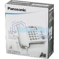 Телефон проводной Panasonic KX-TS2356RUB черный АОН,Caller ID,ЖКД,блокировка набора,выключение микрофона