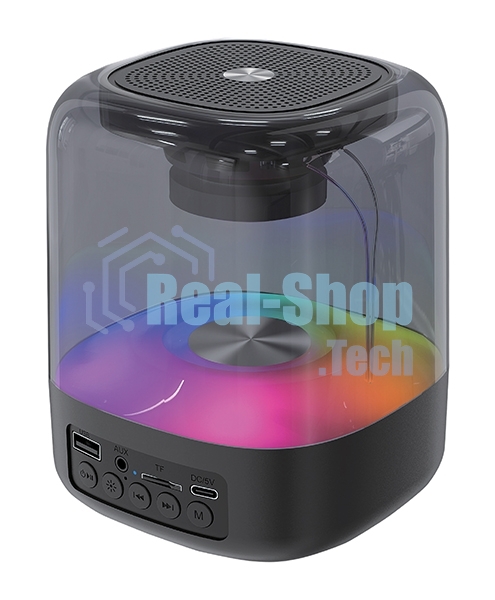 Акустическая система QUMO Plasma ВТ 0082 5 ВТ объемное звучание RGb подсветка