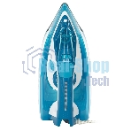 Утюг Eurostek EEI-2600 синий/белый, 2600 Вт, 45 г/мин, 140 г/мин, 350 мл