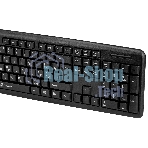 Клавиатура проводная Oklick 180M, PS/2, черный
