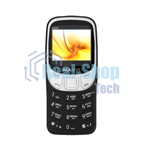Мобильный телефон Maxvi K200 черный