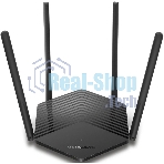Двухдиапазонный роутер Mercusys MR1500X Wi-Fi 6 AX1500, до 300 Мбит/с на 2,4 ГГц + до 1201 Мбит/с на 5 ГГц