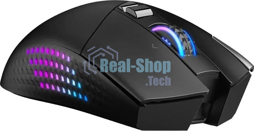 Мышь MSI VERSA PRO W черный оптическая 26000dpi беспров. BT/Radio USB (S12-4301340-CLA)