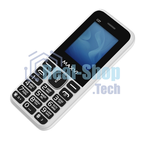 Мобильный телефон Maxvi C27 белый