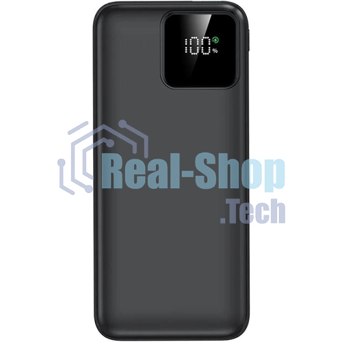 Портативный аккумулятор AKSBERRY (6900289710017) E200 Boosti быстрая зарядка PD22.5W/QC22.5W с дисплеем 20000 mAh, черный