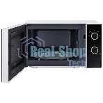 Микроволновая печь Samsung MS20A3010AH белый/черный, 20 л, 700 Вт, переключатели - поворотный механизм