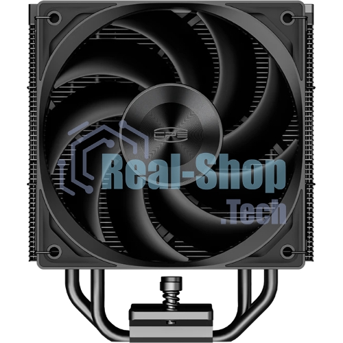 Устройство охлаждения (кулер) PcCooler RZ500 Soc-AM5/AM4/1200/1700/1851 черный 4-pin 32dB Al+Cu 250W Ret (RZ500-BKNWNX-GL)