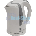 Чайник электрический Oasis K-2PW 1.7 л, 2200 Вт, белый корпус: пластик