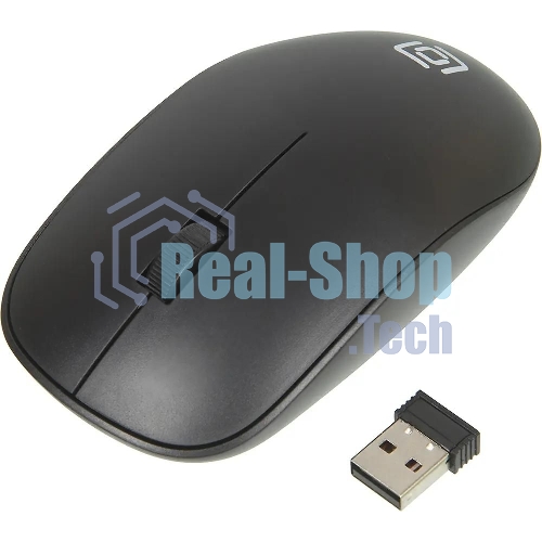 Комплект клавиатура+мышь Oklick 230M беспроводной, USB, 1000 DPI, чёрный