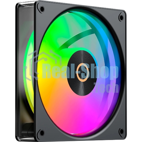 Вентилятор для корпуса Ocypus Gamma F12 Elite BK ARGb REVERSE BLADE, 120x120x25mm, 4-PIN PWM, 600-1800 RPM, 26 DBA MAX, HYDRO BEARING