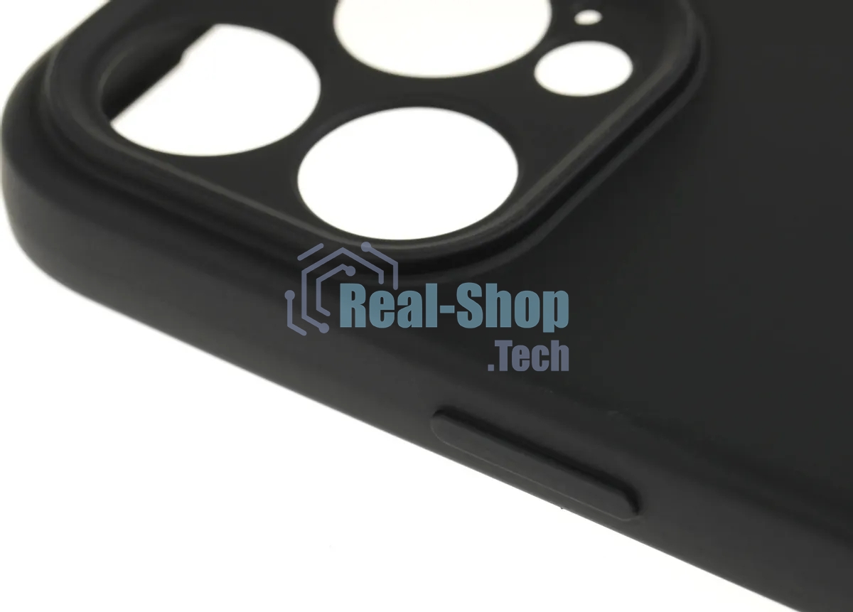 Чехол (клип-кейс) BoraSCO для Apple iPhone 15 Pro черный (72429)