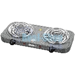 Плитка электрическая Sakura ПЭ-03 2000 Вт, 140/140мм 2 конф/спир графит