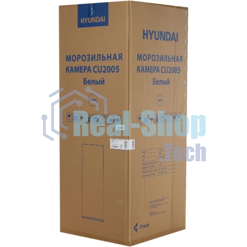 Морозильная камера Hyundai CU2005, белый, 157л, 5 ящиков