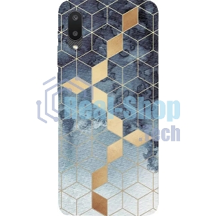 Чехол (клип-кейс) Gresso Meridian, для Samsung Galaxy A02, синий gr17aaae8919