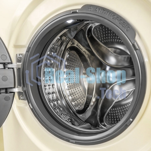 Стиральная машина Centek CT-1957 бежевый, загрузка фронтальная 8 кг, 1400 об/мин., класс: А+++