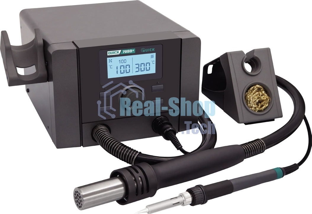 Паяльный комплекс Quick 709D+ 2 в 1 1350W