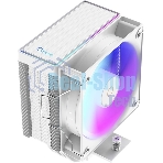 Кулер для процессора Ocypus Gaммa A40 WH ARGB Digital, 100мм ARGB FAN, Top Display Panel, 4 HEAT PIPES, 4-PIN PWM, 600-2400 RPM, 29.5DBA, HYDRO BEARING, LGA115X/1200/1700/18XX, AM4/AM5