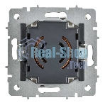 Светорегулятор IEK BR-D20-0600-K91 поворотно-нажимной СП BRITE СС10-1-0-БрАБ 600 Вт механизм арктич. бел.
