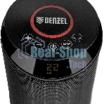 Тепловентилятор керамический Denzel DTFC-2000X, 1000/2000 Вт, 20 м2, 3 режима, пульт, Wi-Fi, термостат
