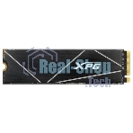 Накопитель SSD ADATA XPG BLADE S70, 4Tb, PCIe 4.0 x4, M.2 2280, NVMe, R/W 7400/6600, с радиатором