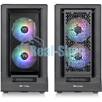 Компьютерный корпус Thermaltake Ceres 350 MX черный без БП E-ATX 2x140мм 2xUSB 3.0 audio bott PSU