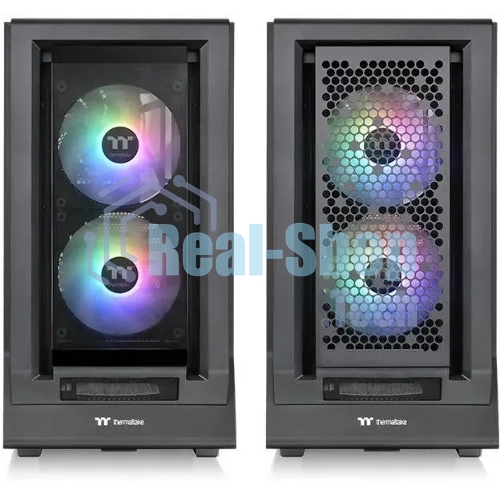 Компьютерный корпус Thermaltake Ceres 350 MX черный без БП E-ATX 2x140мм 2xUSB 3.0 audio bott PSU