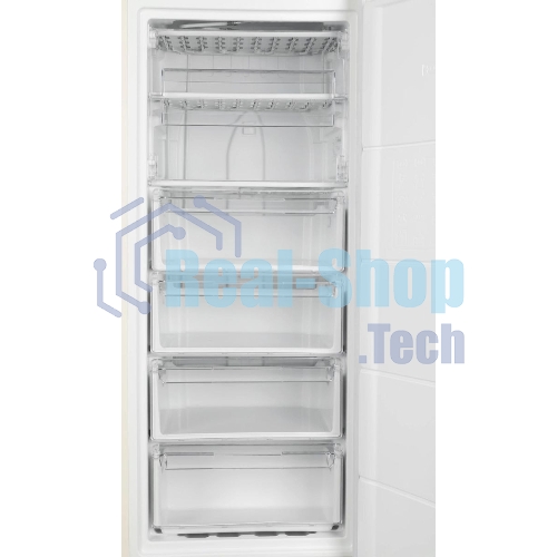 Морозильная камера Indesit DSZ 4150 E, бежевый, 214л, 6 ящиков