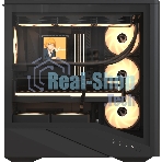 Компьютерный корпус Aerocool \ Formula V Line Air Power G9 DUO PA Black, ATX, TYPE-C*1, USB3.0*2, MESH/GLASS FRONT PANEL, FRONT 3x PERFORMANCE ARGB, REAR 1x PERFORMANCE ARGB