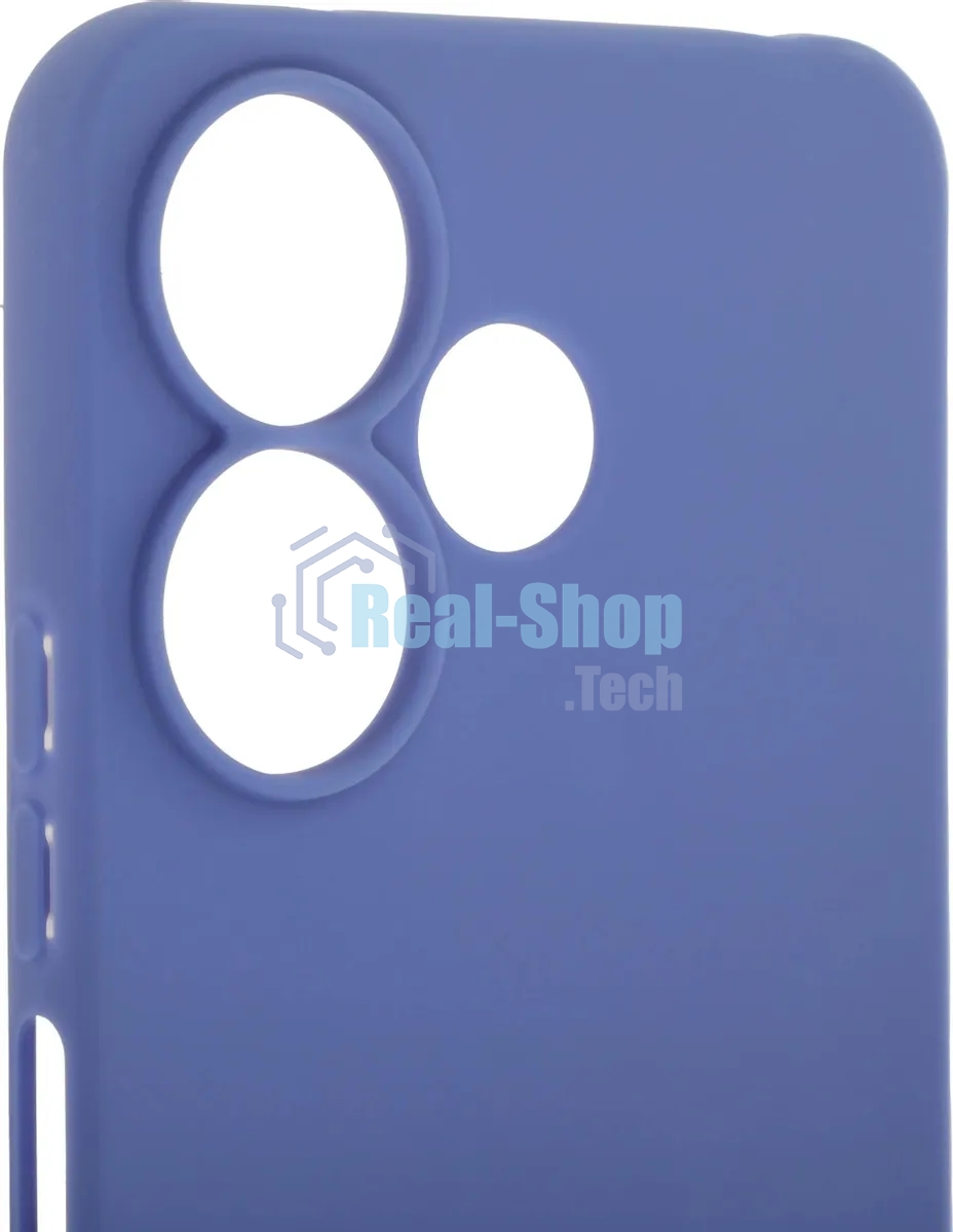 Чехол (клип-кейс) BoraSCO для Xiaomi Poco M6 4G Silicone Case лавандовый (73630)