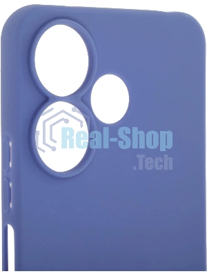 Чехол (клип-кейс) BoraSCO для Xiaomi Poco M6 4G Silicone Case лавандовый (73630)