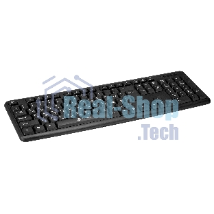 Клавиатура проводная Oklick 180M, PS/2, черный
