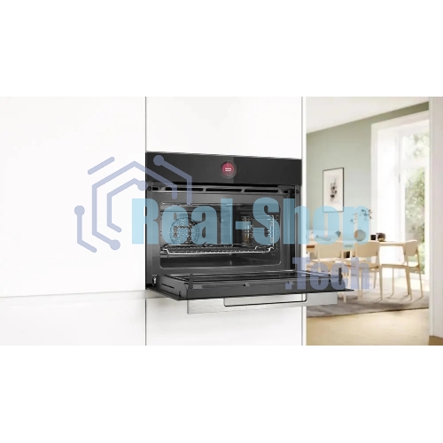 Встраиваемый духовой шкаф электрический Bosch CMG7241B1 черный
