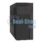 Компьютерный корпус Miditower ExeGate AA-440U-AA400 (ATX, AA400 8 см, 2*USB+1*USB 3.0, аудио, черный)