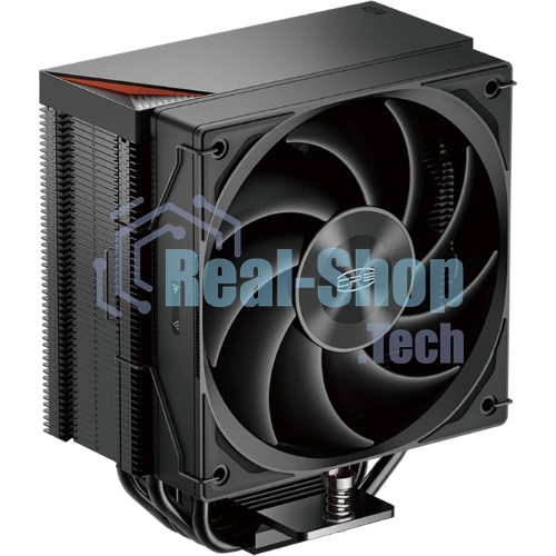 Устройство охлаждения (кулер) PcCooler RZ500 Soc-AM5/AM4/1200/1700/1851 черный 4-pin 32dB Al+Cu 250W Ret (RZ500-BKNWNX-GL)