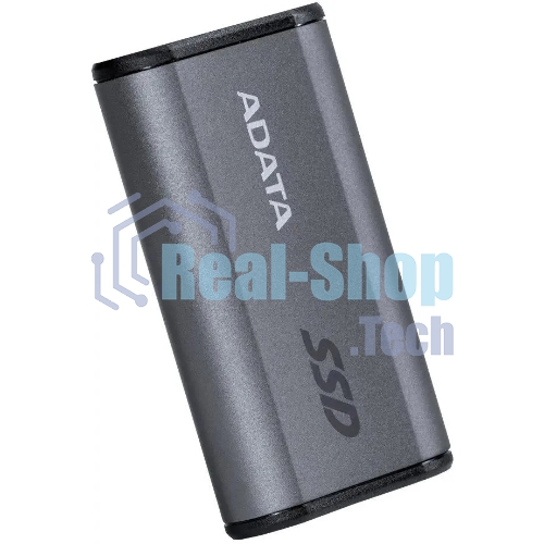 Внешний SSD ADATA Elite SE880, 4TB, USB 3.2 Gen 2x2 Type-C, R/W 2000/2000, серый