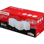 Бесшовный Mesh роутер Mercusys Halo H60X (3-pack) AX1500 Wi-Fi 6 система