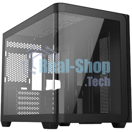 Компьютерный корпус Bloody BD-CC112 черный без БП mATX 9x120мм 2xUSB 3.0 audio bott PSU